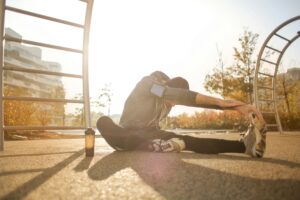 Player stretching