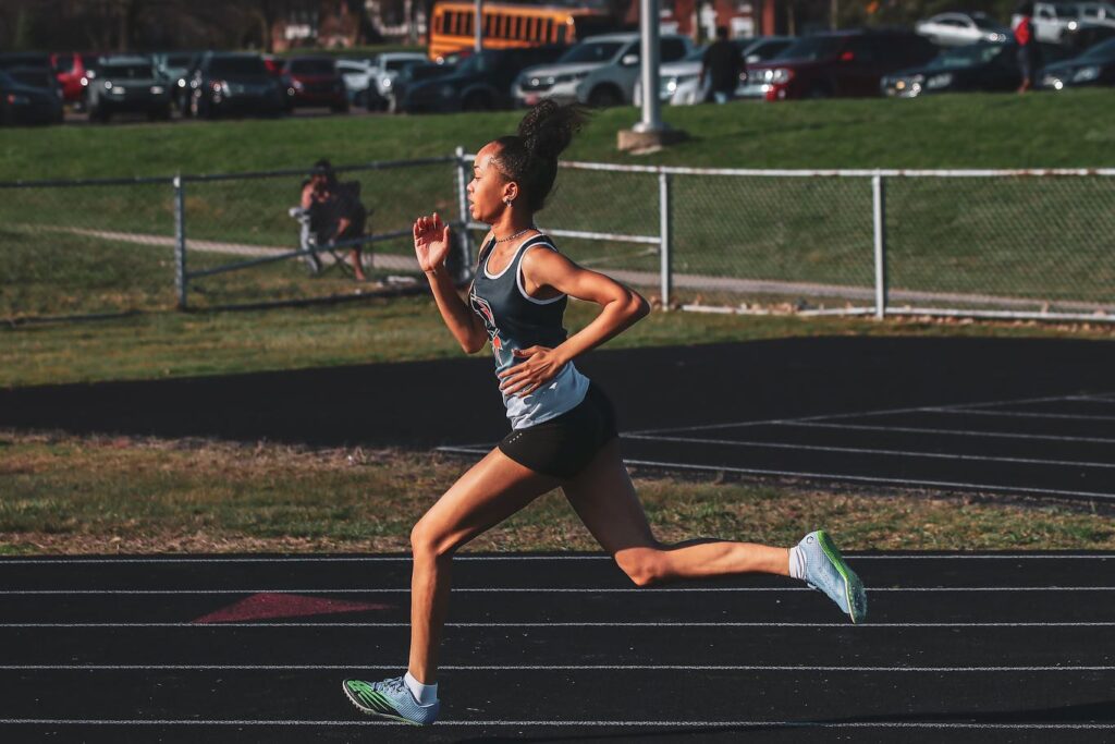 track runner uniform