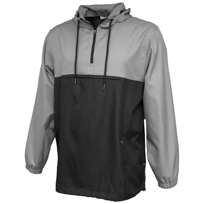 Color Block Anorak - Silver