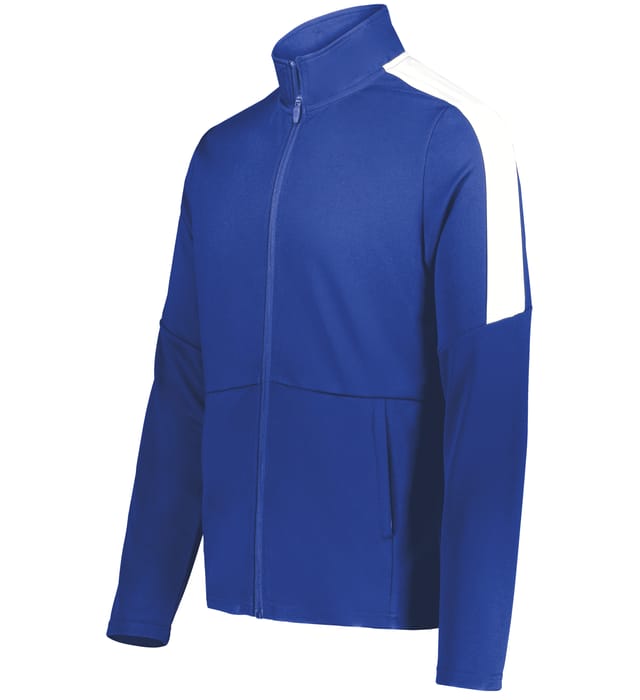 Crosstown Jacket - Royal/White