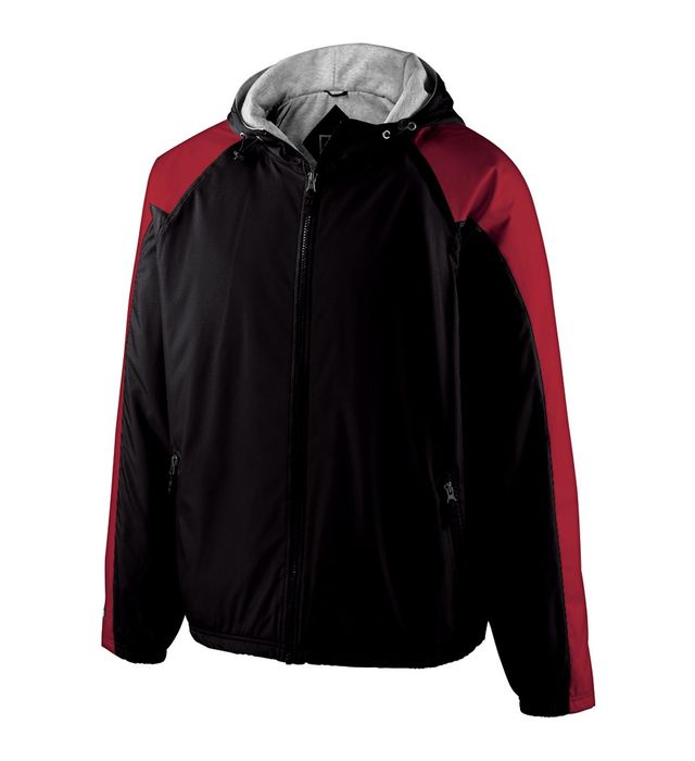 Homefield Jacket Black:Scarlet
