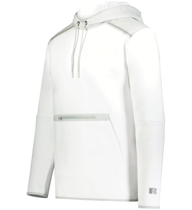 Legend Tech Fleece Hoodie - White/Grid Iron Silver
