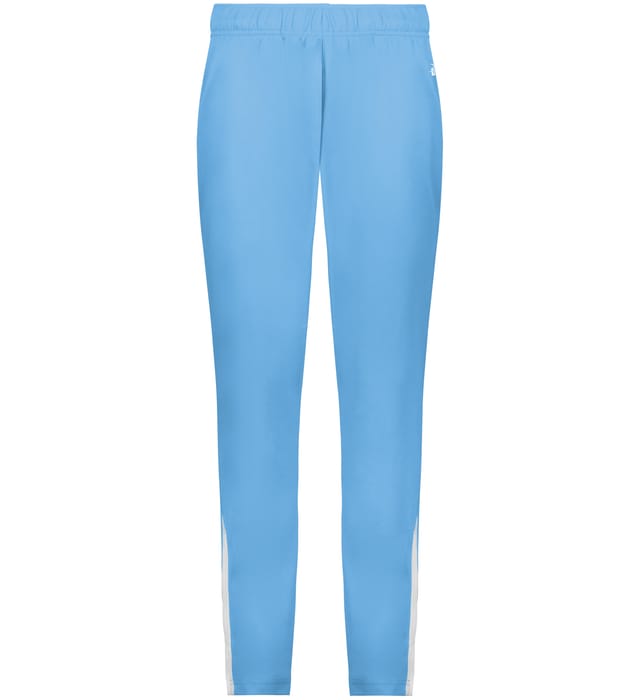 On the Rise Warm-up Pant - Columbia Blue/White