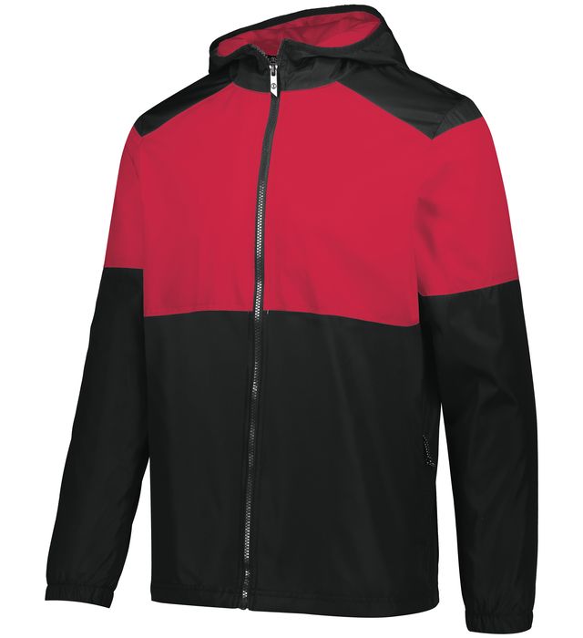 SeriesX Jacket Hooded - Black/Scarlet