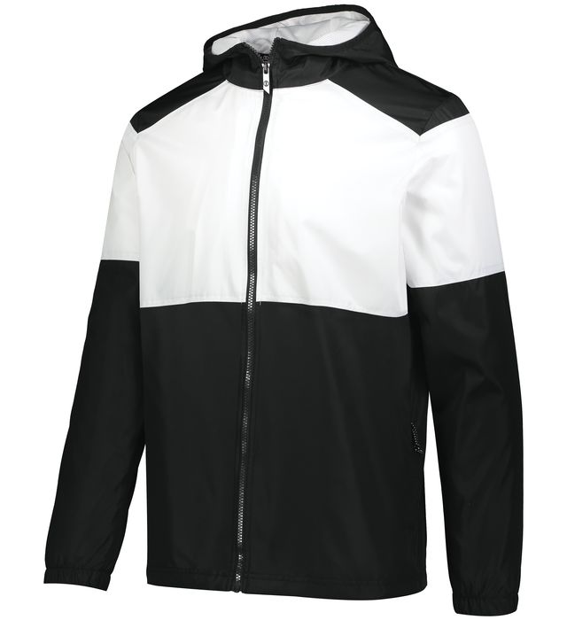 SeriesX Jacket Hooded - Black/White