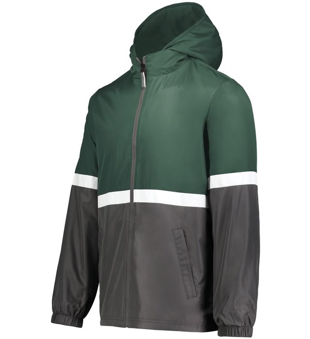 Turnabout Jacket - Dark Green/Carbon