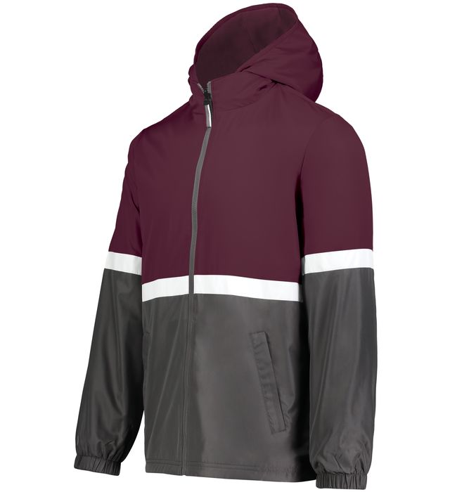 Turnabout Jacket - Maroon/Carbon