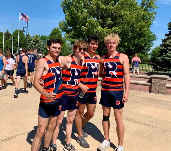 Powers Catholic Relay team
