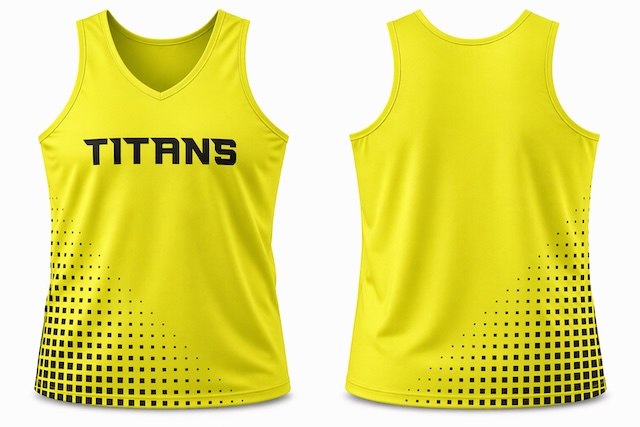 Ombre squares - Sublimated Singlets