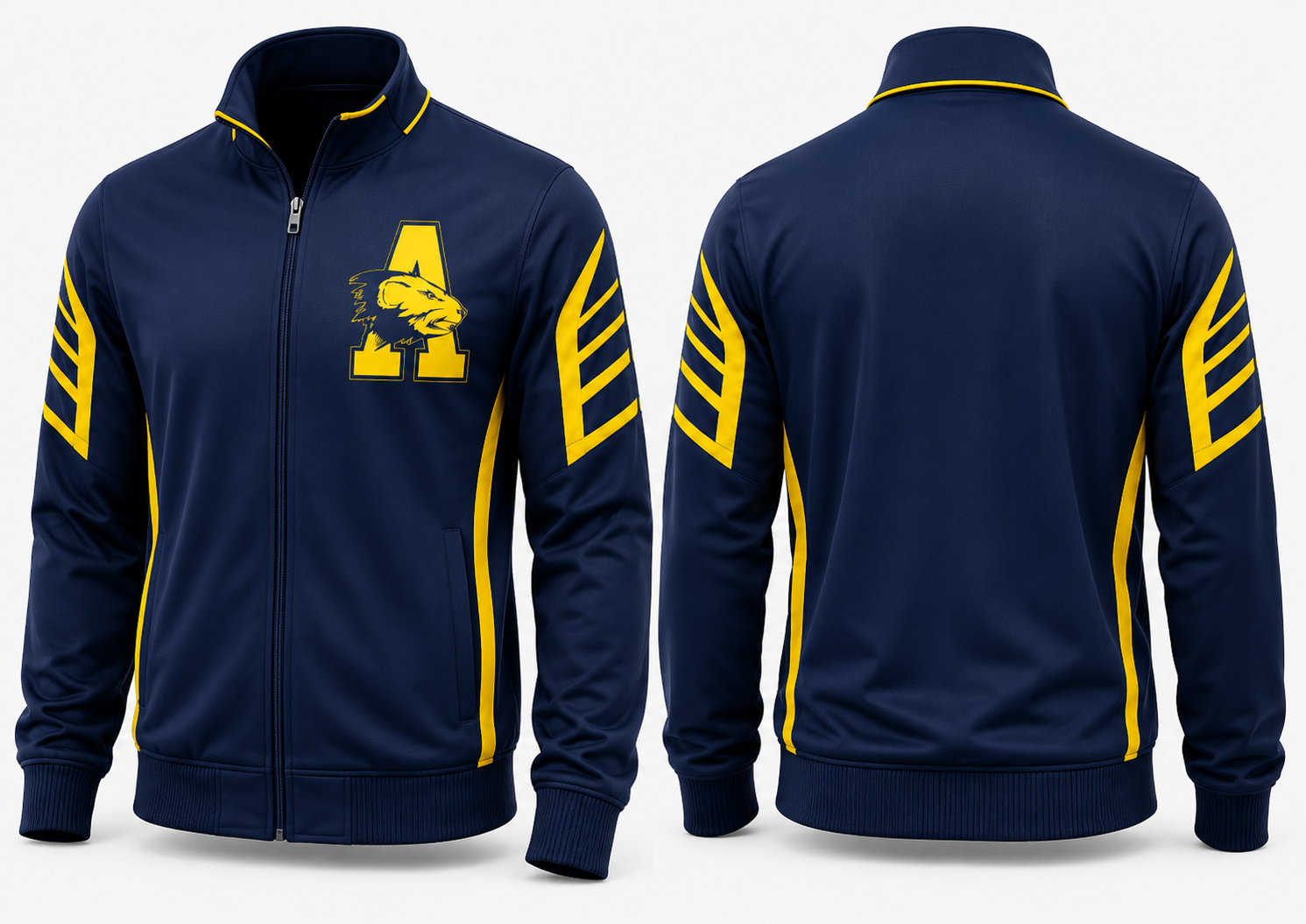 Full zip unlined jacket