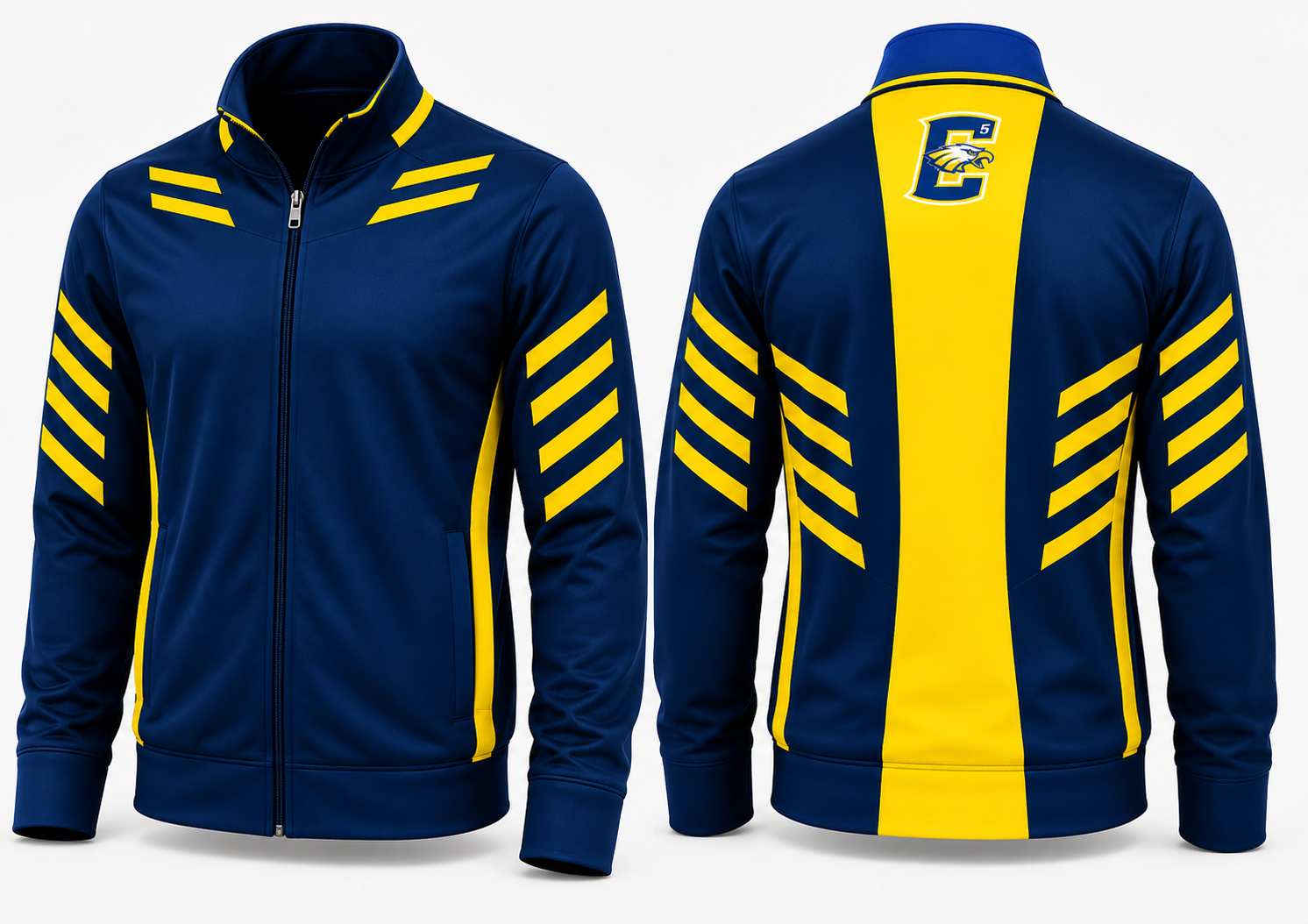Blue Star Sports Apparel Hemmed Jacket